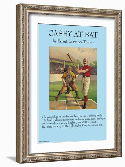 Casey at the Bat-null-Framed Art Print