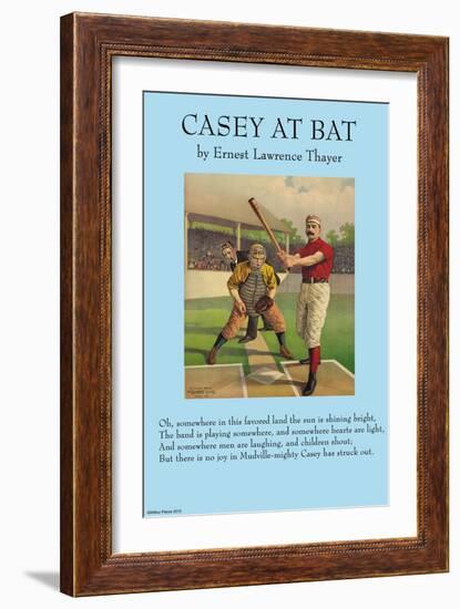 Casey at the Bat-null-Framed Art Print