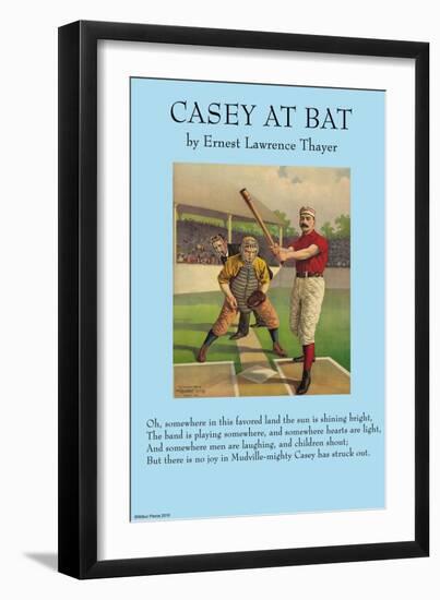 Casey at the Bat-null-Framed Art Print