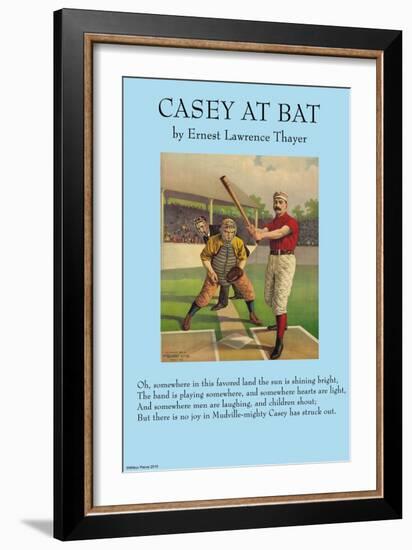 Casey at the Bat-null-Framed Art Print