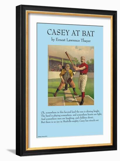 Casey at the Bat-null-Framed Art Print