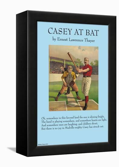 Casey at the Bat-null-Framed Stretched Canvas