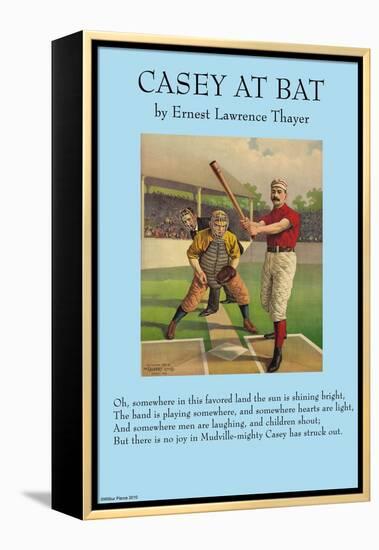 Casey at the Bat-null-Framed Stretched Canvas