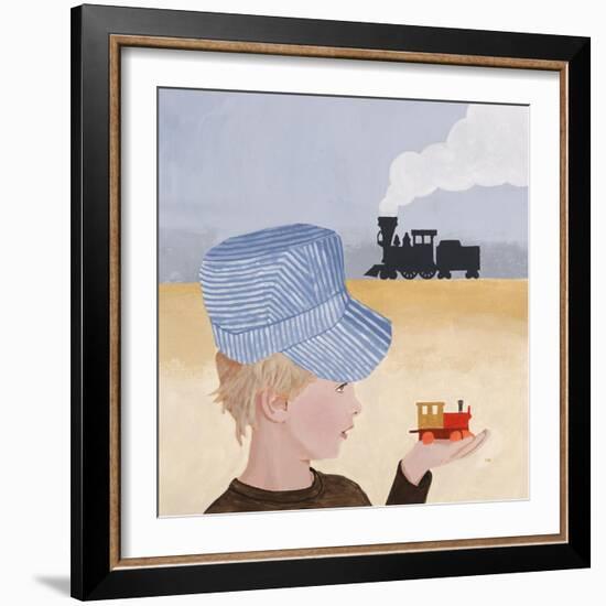 Casey Jones Jr-Clayton Rabo-Framed Giclee Print