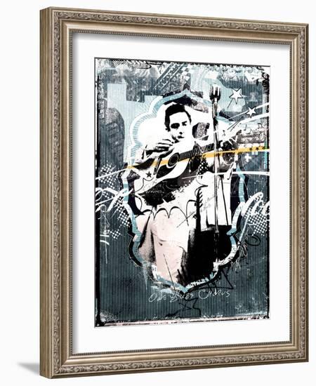 Cash, 2015 (Collage on Canvas)-Teis Albers-Framed Giclee Print