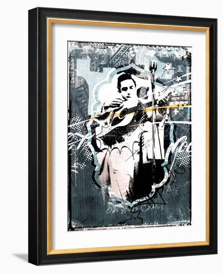 Cash, 2015 (Collage on Canvas)-Teis Albers-Framed Giclee Print