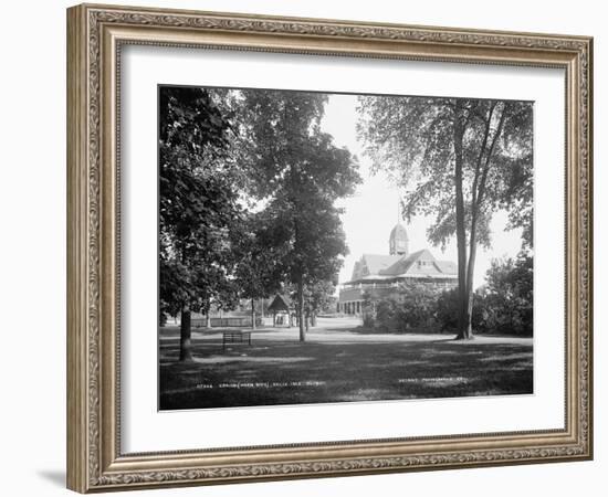 Casino , Belle Isle, Detroit, 1884-89-American Photographer-Framed Photographic Print