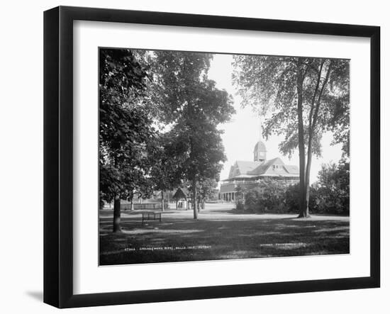 Casino , Belle Isle, Detroit, 1884-89-American Photographer-Framed Photographic Print