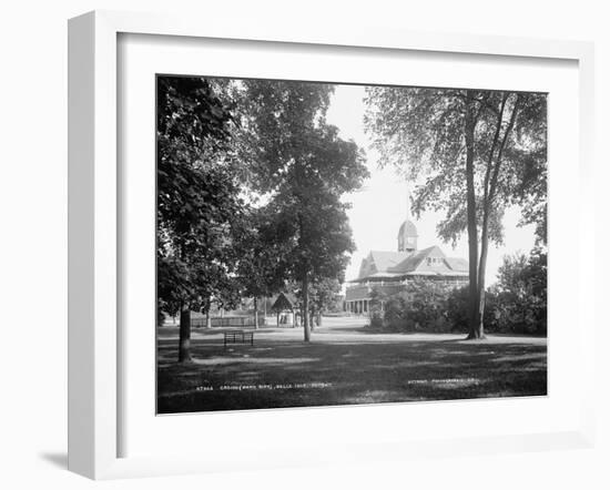 Casino , Belle Isle, Detroit, 1884-89-American Photographer-Framed Photographic Print