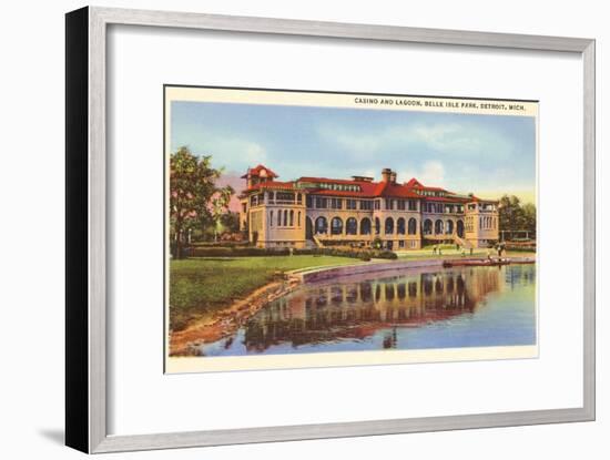 Casino, Belle Isle, Detroit, Michigan-null-Framed Art Print