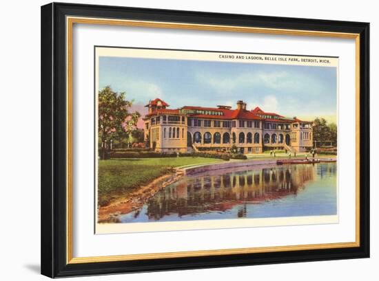 Casino, Belle Isle, Detroit, Michigan-null-Framed Art Print