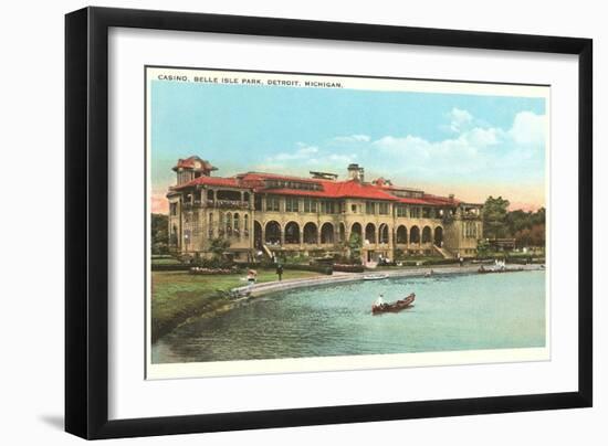 Casino, Belle Isle, Detroit, Michigan-null-Framed Art Print