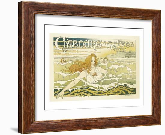 Casino de Cabourg a 5 Heures de Paris-Privat Livemont-Framed Art Print