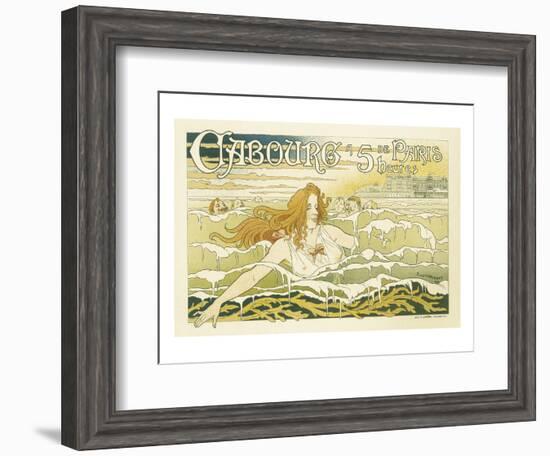 Casino de Cabourg a 5 Heures de Paris-Privat Livemont-Framed Art Print