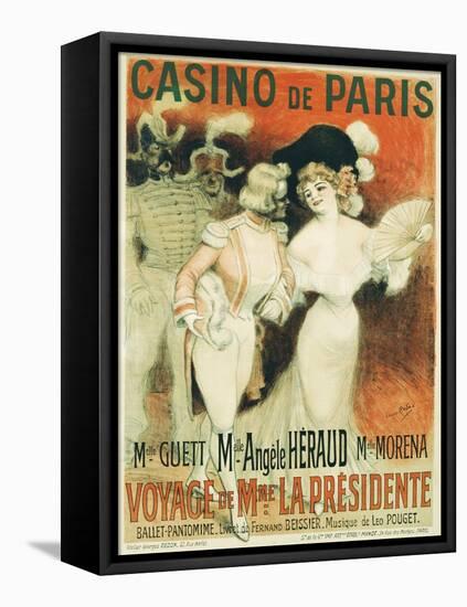 Casino De Paris Poster-Georges Redon-Framed Premier Image Canvas