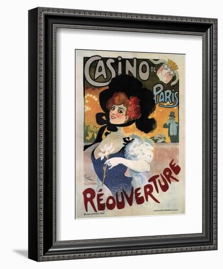 Casino De Paris-Jules Alexandre Grun-Framed Premium Giclee Print