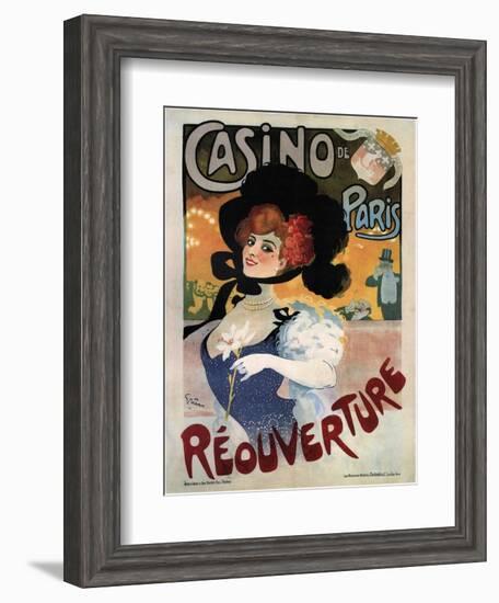 Casino De Paris-Jules Alexandre Grun-Framed Art Print