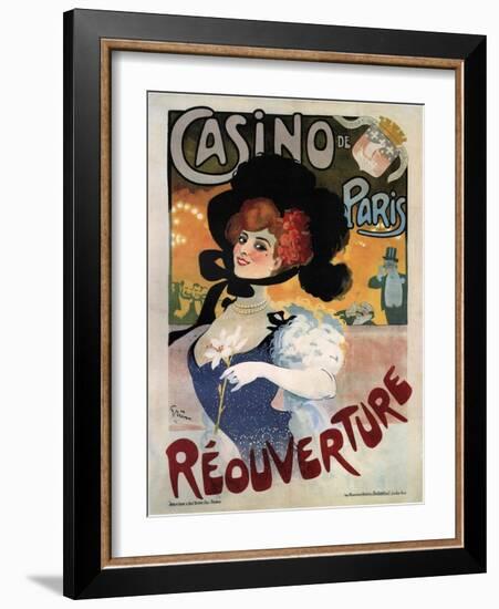 Casino De Paris-Jules Alexandre Grun-Framed Art Print