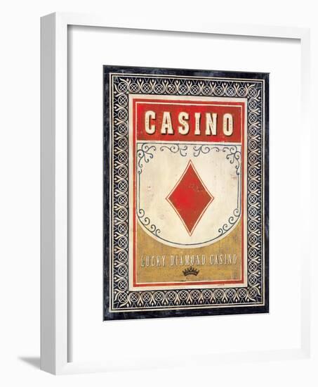 Casino Diamond-Angela Staehling-Framed Art Print