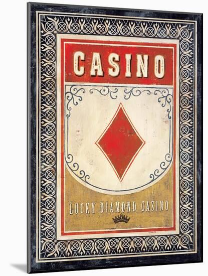 Casino Diamond-Angela Staehling-Mounted Art Print