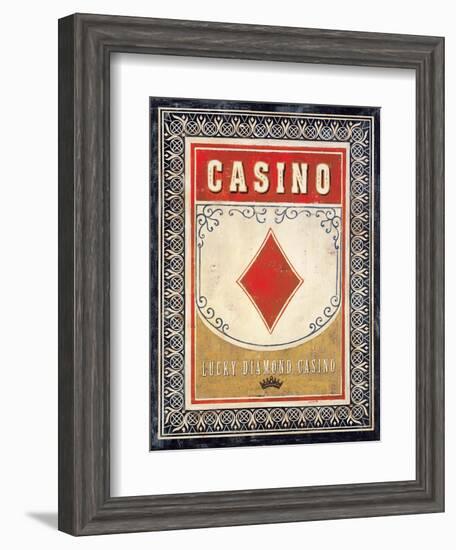 Casino Diamond-Angela Staehling-Framed Art Print