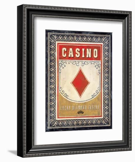 Casino Diamond-Angela Staehling-Framed Art Print