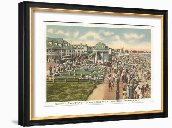 Casino, Hampton, New Hampshire-null-Framed Art Print