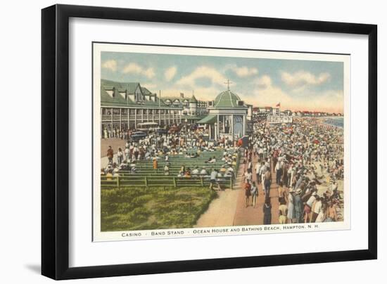 Casino, Hampton, New Hampshire-null-Framed Premium Giclee Print