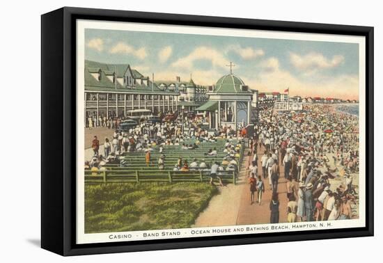 Casino, Hampton, New Hampshire-null-Framed Stretched Canvas