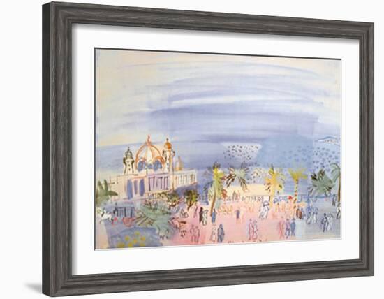 Casino in Nice-Raoul Dufy-Framed Art Print