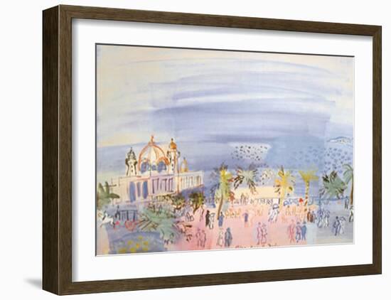 Casino in Nice-Raoul Dufy-Framed Art Print