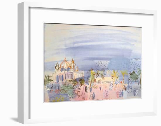Casino in Nice-Raoul Dufy-Framed Art Print