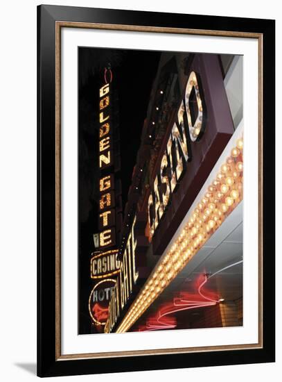 Casino Lights-Tony Koukos-Framed Giclee Print