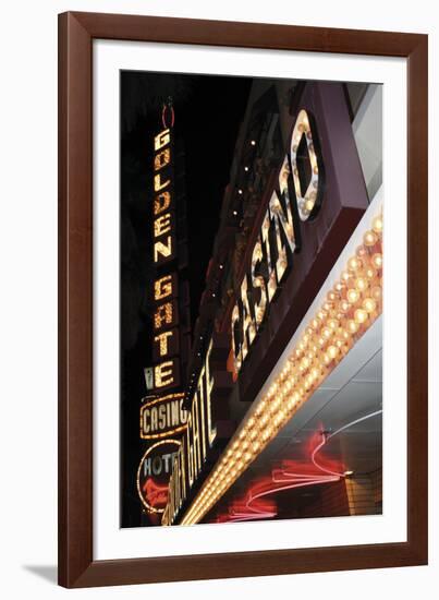 Casino Lights-Tony Koukos-Framed Giclee Print