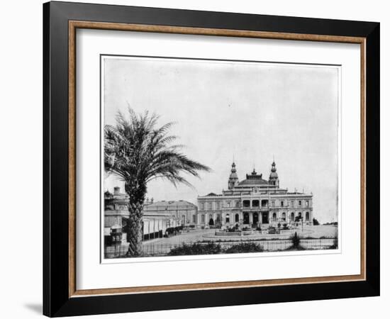 Casino, Monte Carlo, Late 19th Century-John L Stoddard-Framed Giclee Print