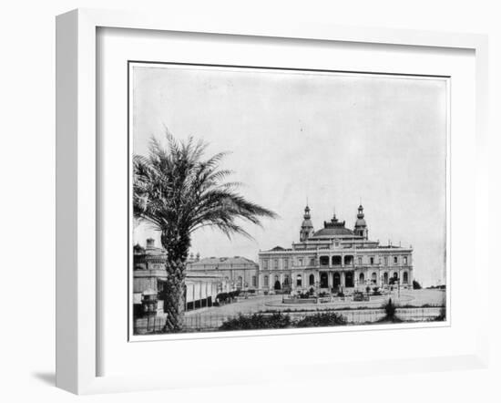 Casino, Monte Carlo, Late 19th Century-John L Stoddard-Framed Giclee Print