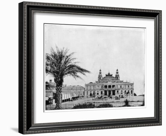 Casino, Monte Carlo, Late 19th Century-John L Stoddard-Framed Giclee Print