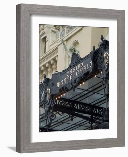 Casino, Monte Carlo, Monaco-Ethel Davies-Framed Photographic Print