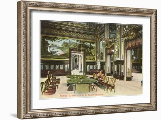 Casino, Monte Carlo-null-Framed Art Print