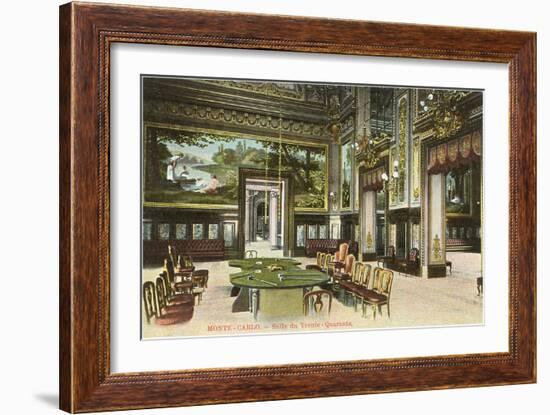 Casino, Monte Carlo-null-Framed Art Print