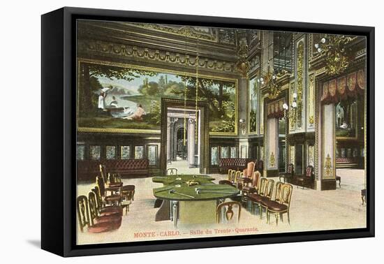 Casino, Monte Carlo-null-Framed Stretched Canvas
