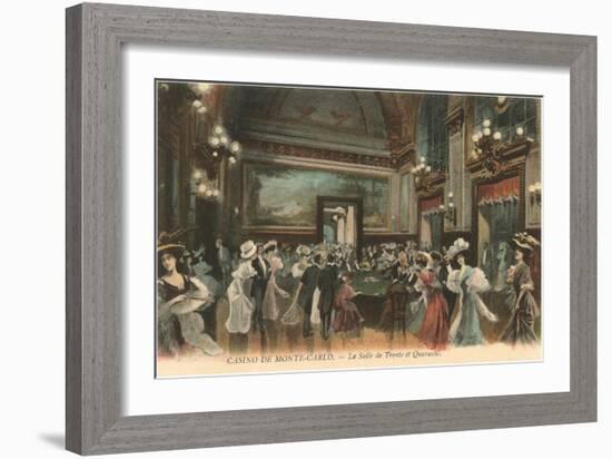 Casino, Monte Carlo-null-Framed Art Print