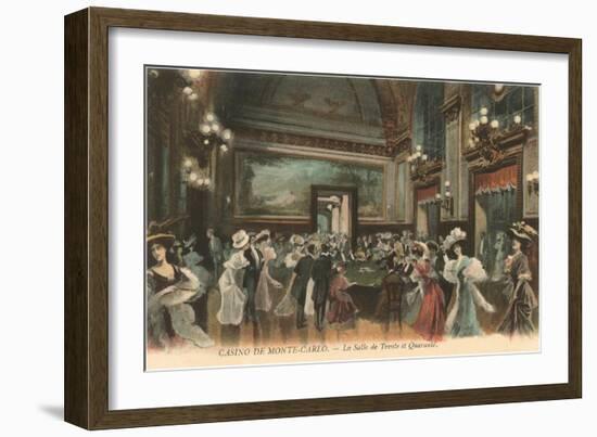 Casino, Monte Carlo-null-Framed Art Print