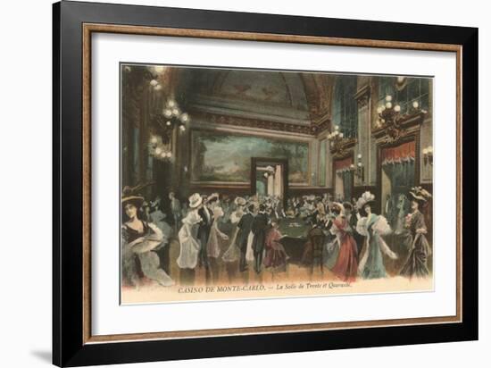 Casino, Monte Carlo-null-Framed Art Print