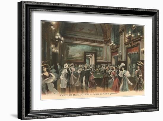 Casino, Monte Carlo-null-Framed Art Print