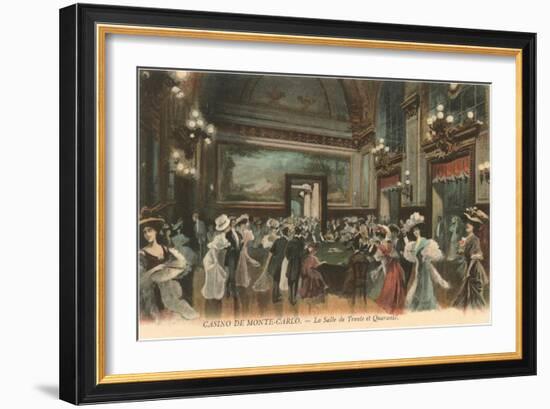 Casino, Monte Carlo-null-Framed Art Print