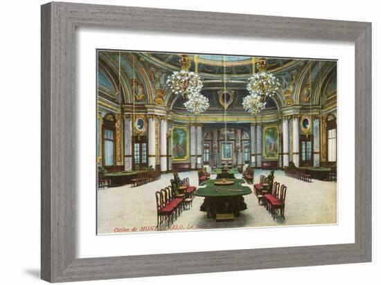 Casino, Monte Carlo-null-Framed Art Print