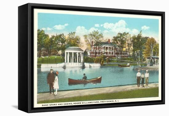 Casino, Roger Williams Park, Providence, Rhode Island-null-Framed Stretched Canvas