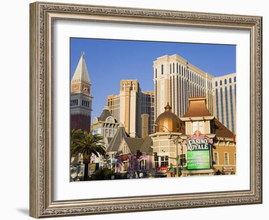 Casino Royale, Palazzo and Venetian Casinos, Las Vegas, Nevada-Richard Cummins-Framed Photographic Print