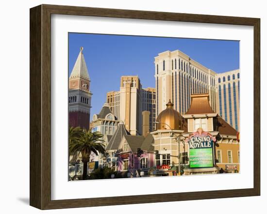 Casino Royale, Palazzo and Venetian Casinos, Las Vegas, Nevada-Richard Cummins-Framed Photographic Print